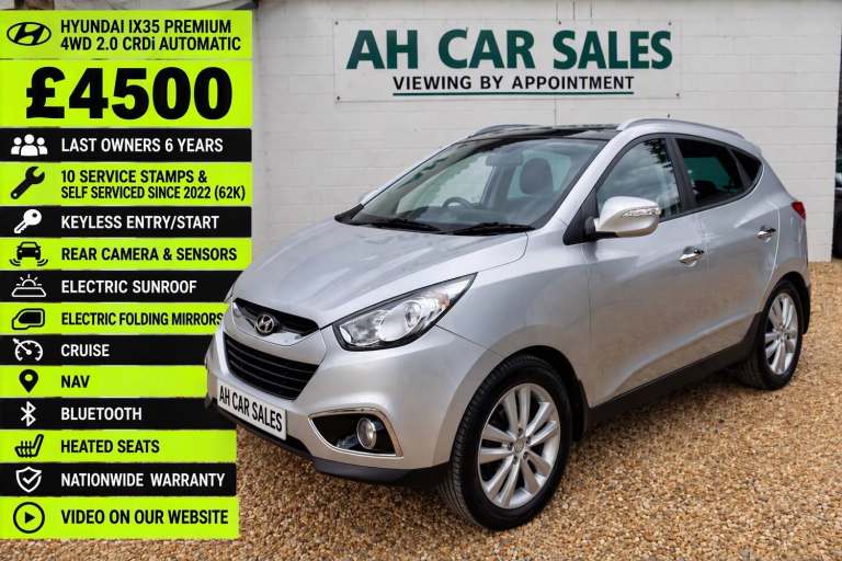 2012 Hyundai Ix35 2.0 CRDi Premium 5dr Auto ESTATE Diesel Automatic