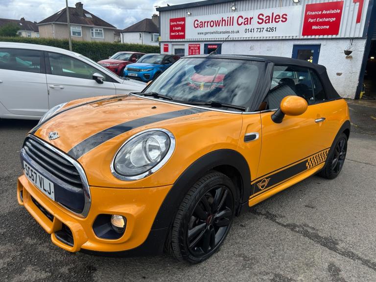 2018 MINI Convertible 1.5 Cooper 2dr CONVERTIBLE Petrol Manual