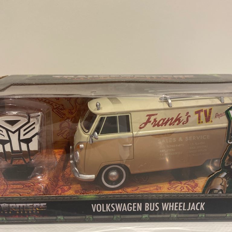 Jada Transformers Rise of the Beasts Volkswagen Bus Wheeljack Die-Cast Model
