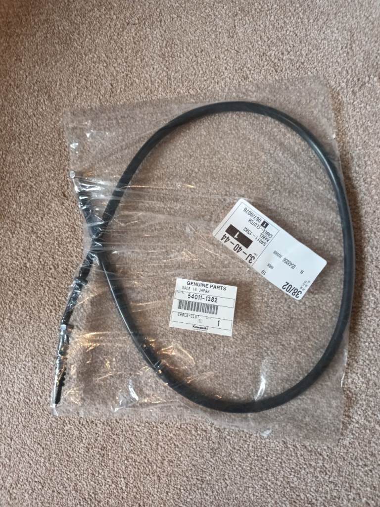 Genuine Kawasaki clutch cable