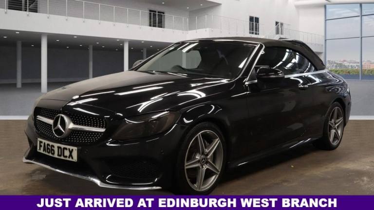 2017 Mercedes-Benz C Class C220d AMG Line 2dr Auto CONVERTIBLE DIESEL Automatic
