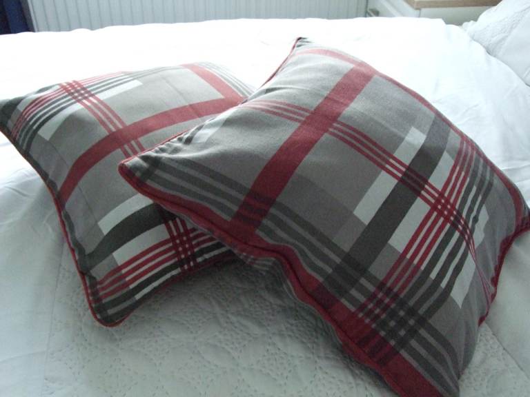 Pair of cushions