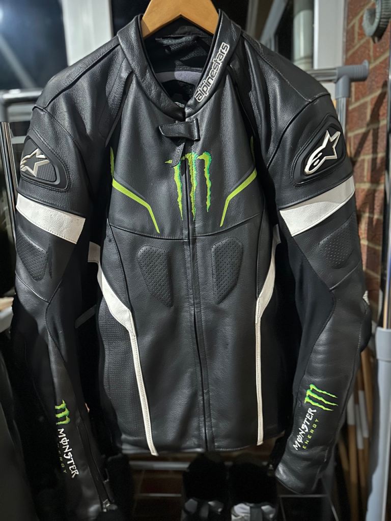 Alpinestars Shadow Monster Jacket Black White Green