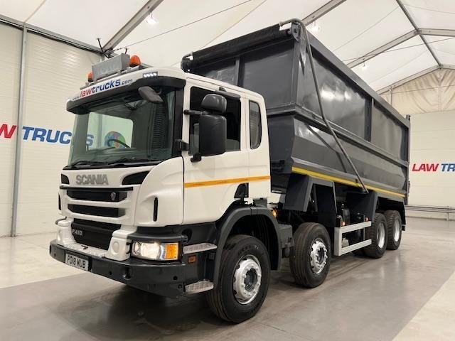 Scania P410 8x4 Rest Cab Bulk Steel Tipper