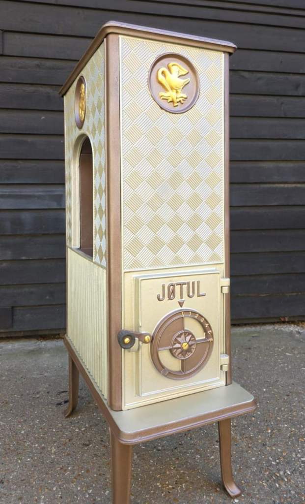 Jotul 606 Wood Burning Stove, Bespoke Custom Finish, Fully Refurbished.
