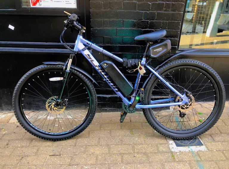 Electric Bike - Blue, Good Condition
