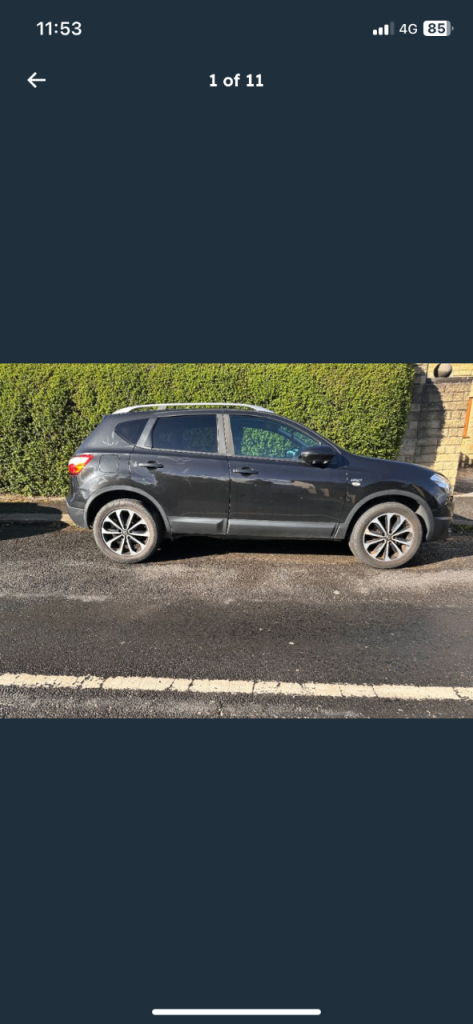 Nissan, QASHQAI, Hatchback, 2012, Manual, 1461 (cc), 5 doors