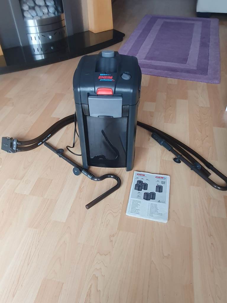 Eheim Pro 4+ 600 External fish tank filter plus NEW SEALED filter media