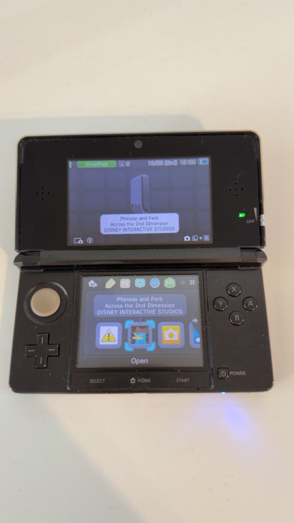 Nintendo 3DS Handheld Console - Black, Good Condition