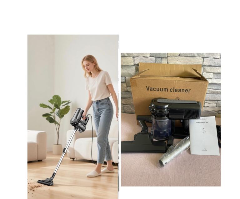New Black 2 in 1 Handheld Corded Vacuum Cleaner