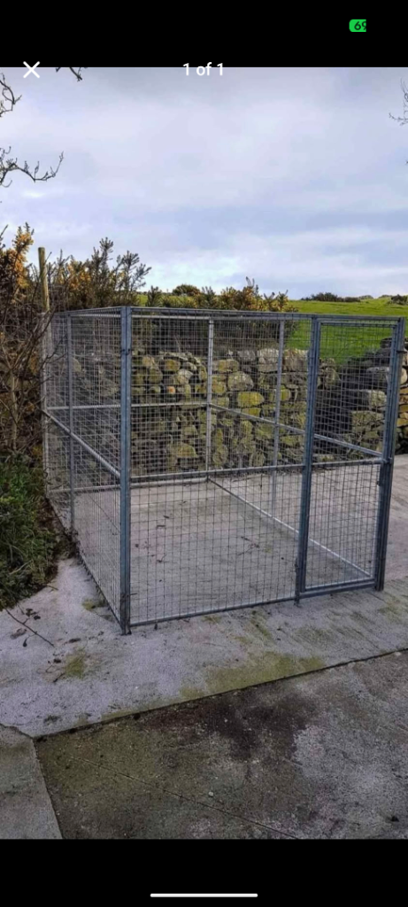 DOG PENS CAN DELIVER RUN KENNEL CAGE GALVANISED 