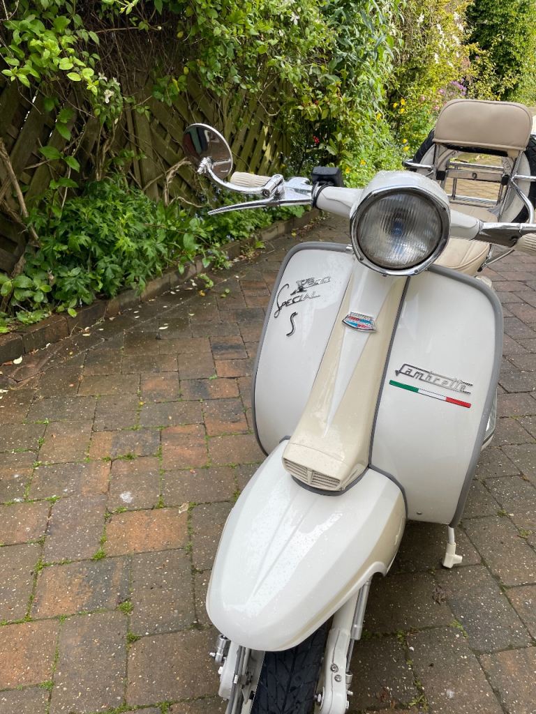Lambretta handle bar mirror 