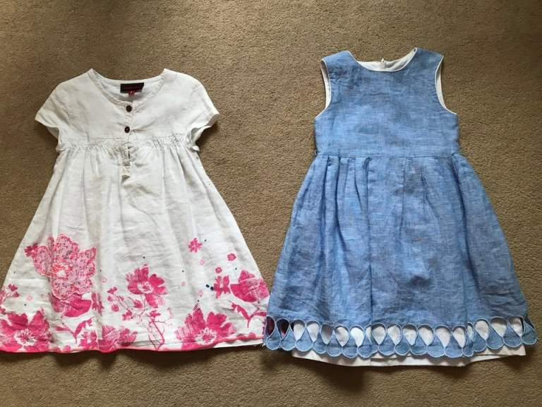 Spring/summer girl dresses 5 year old £10