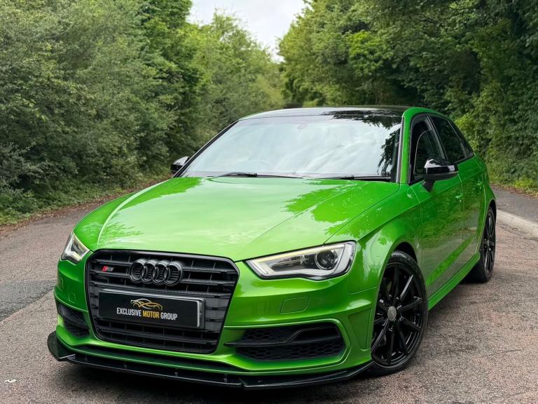 AUDI S3 TFSI Quattro 5dr S Tronic ++ JAVA GREEN ++ AUDI EXCLUSIVE + RARE ++ DSG