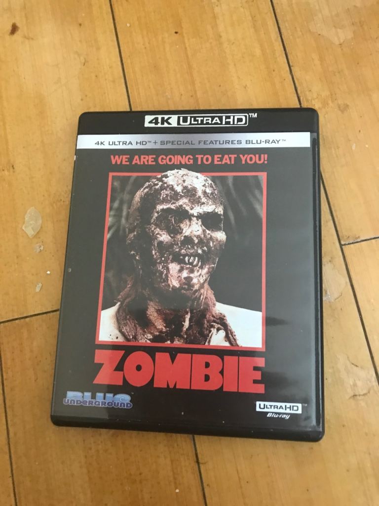 Zombie 4K Ultra HD Blu-Ray with Special Features