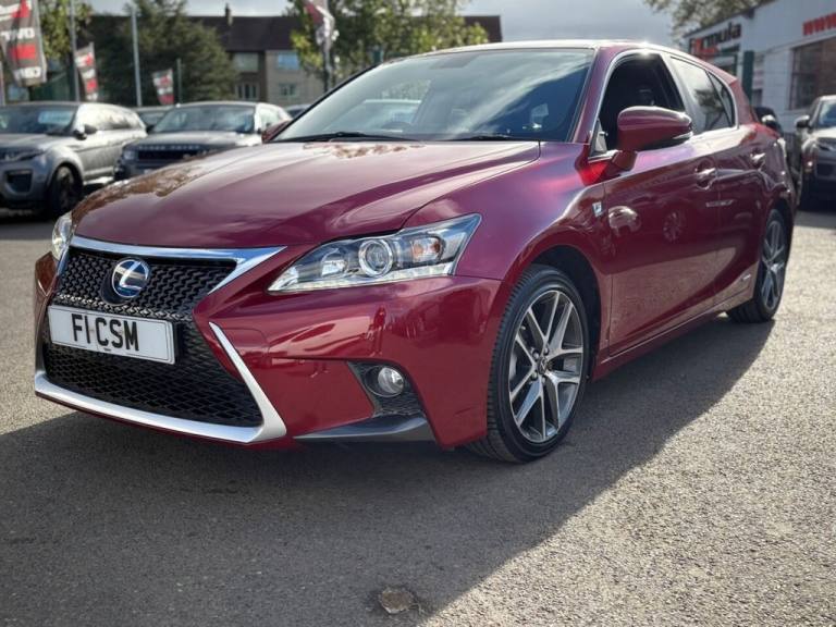 2014 Lexus CT 1.8 200h F Sport Hatchback 5dr Petrol Hybrid CVT Euro 6 (s/s) (136 ps) Hatchback PE...
