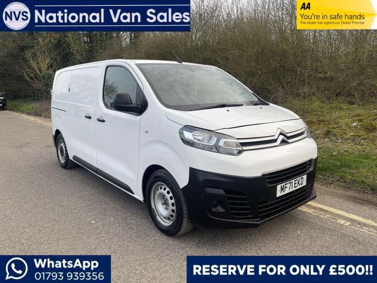 2021 Citroen Dispatch 1.5 BlueHDi 1000 Enterprise M FWD 2 Euro 6 (s/s) 6dr PANEL VAN Diesel Manual