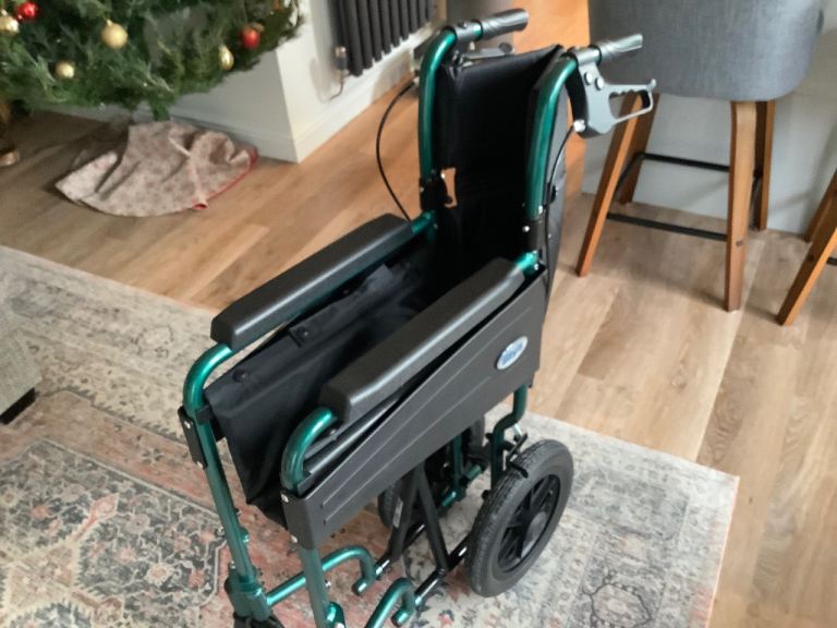 Wheelchair as new. Only used once.