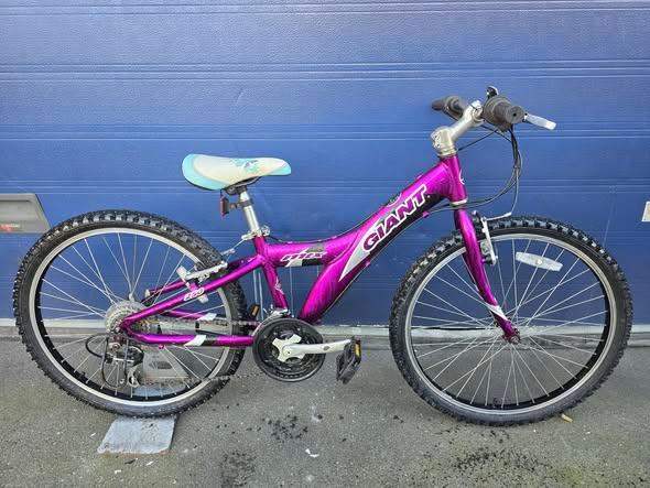 Kids mountain bike GIANT MTX250 Age 8-11, 125-148cm Wheels 24" Frame 12"