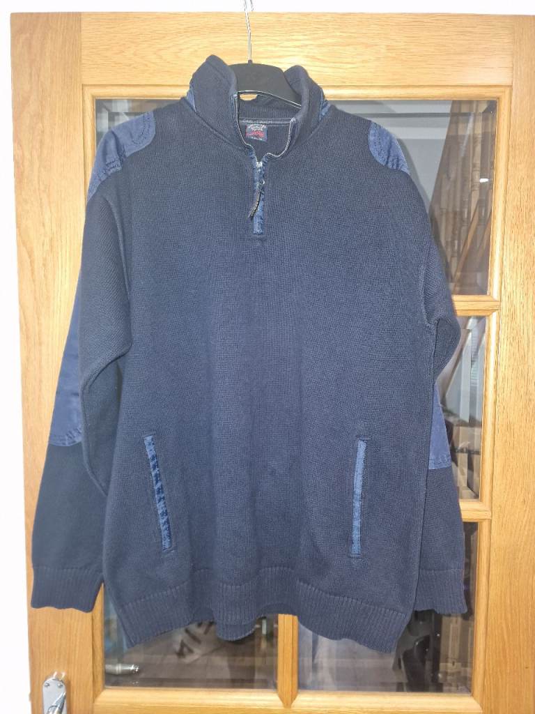 Paul & Shark quarter zip sweater