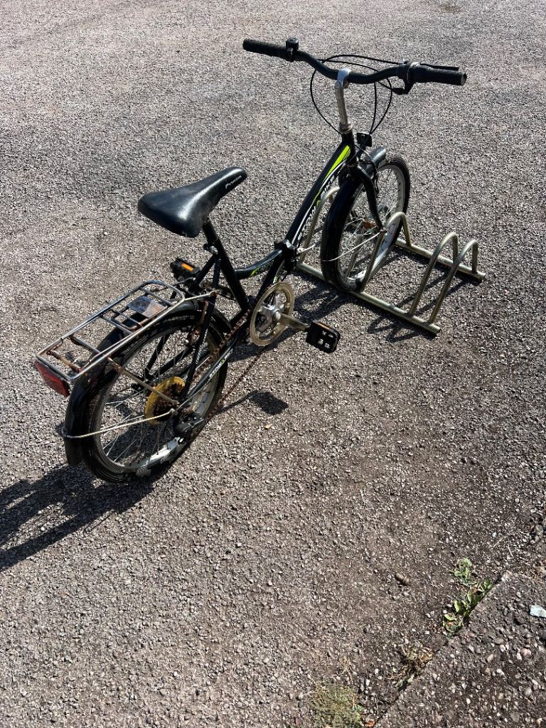 20 inch Stowabike Folding Bike - Black, Good Condition