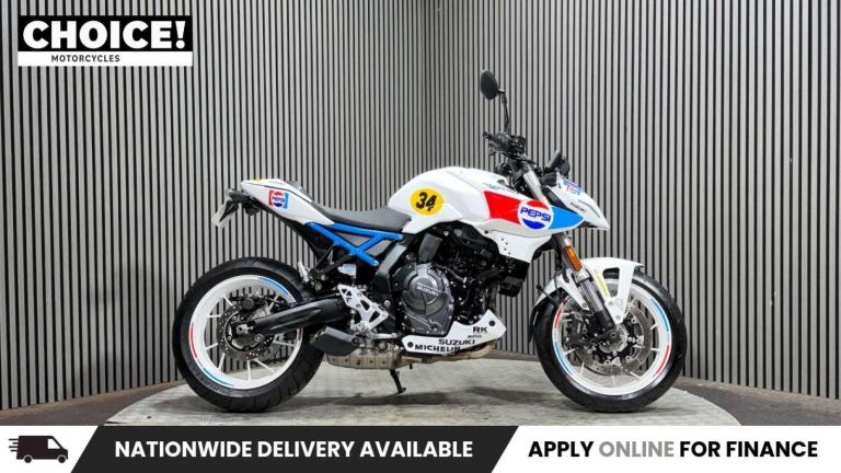 Suzuki GSX 2024 1 OF 5 DREAM MACHINE PEPSI PAINT WORK LONG MOT 800CC