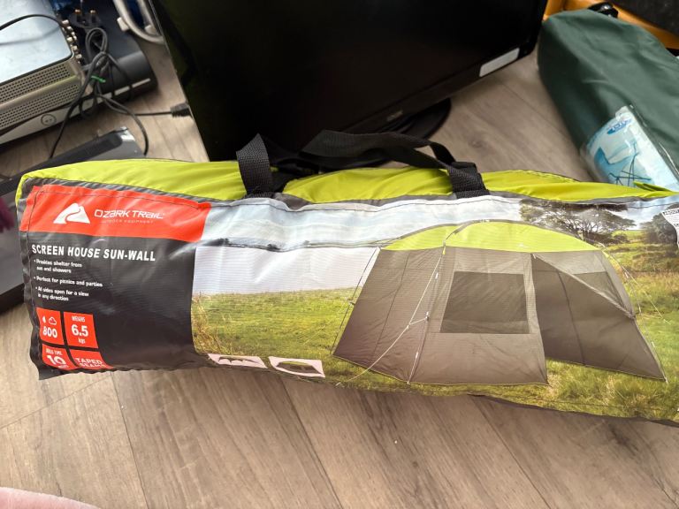 Ozark Trail screen house sun wall