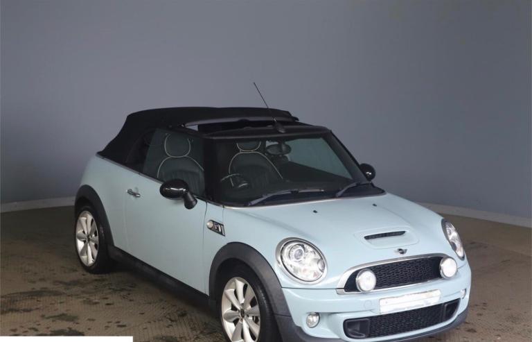 2012 MINI CONVERTIBLE 1.6 COOPER S, 12 MONTHS MOT, PEPPERMINT BLUE !!