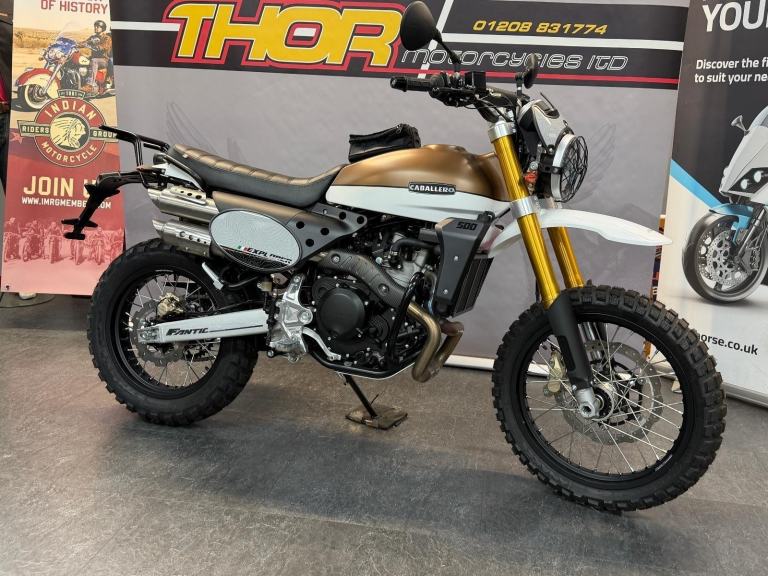 Fantic EXPLORER 500 RETRO BRAND NEW TOP SPEC 1 ONLY OVER £1000 OFF NOW £6650