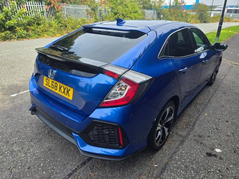 2018 68 HONDA CIVIC 1.0 VTEC TURBO SR HATCHBACK 5DR PETROL MANUAL EURO 6 (S/S) (