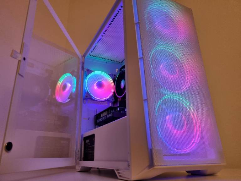 Bargain, Gaming pc, RYZEN 5 RTX 3050 ram 16GB VR SSD 1TB COMPUTER AI WORKSTATION DESKTOP WINDOWS 11