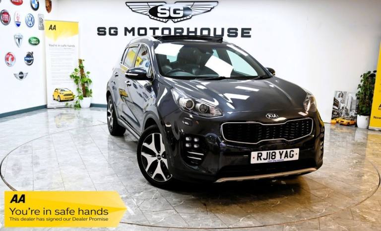 2018 Kia Sportage 1.6 T-GDi GT-Line S SUV 5dr Petrol DCT AWD Euro 6 (174 bhp) ESTATE Petrol Autom...