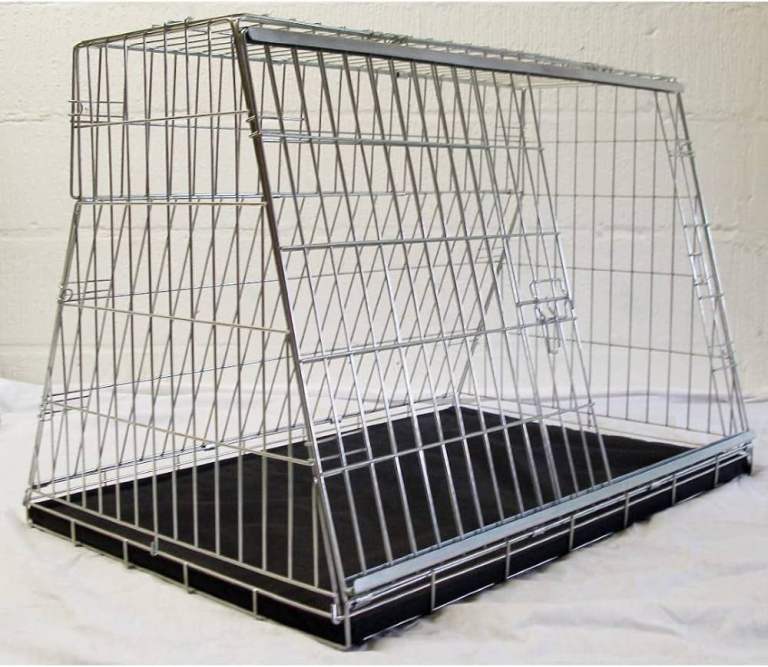 Pet World Medium 34” Sloped Car Dog Crate