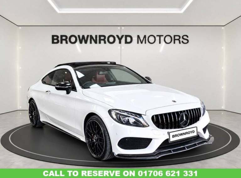2018 Mercedes-Benz C Class C220d AMG Line Premium 2dr Auto COUPE DIESEL Automatic