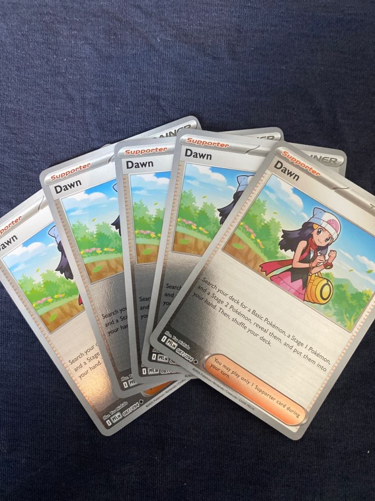 Dawn Pokémon cards 
