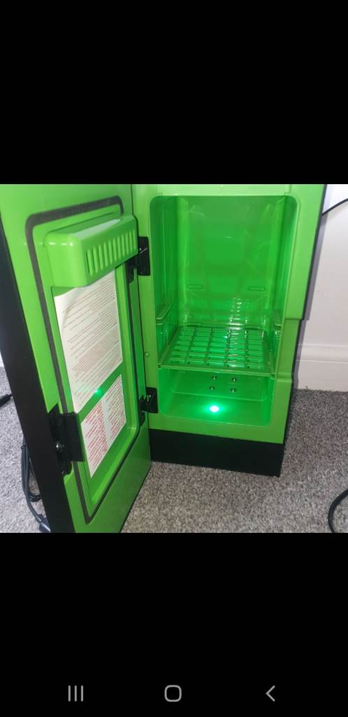 XBOX Series X Replica Drinks Cooler - 10 litres, Black & Green