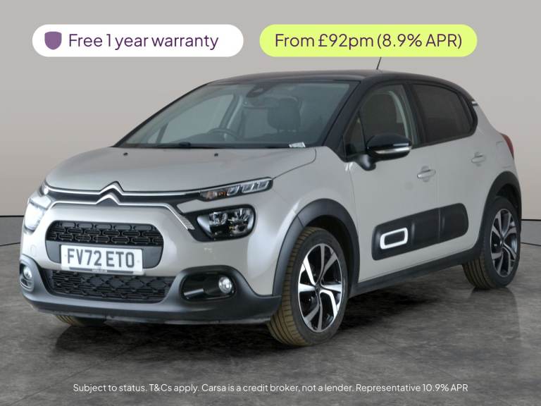 2022 Citroen C3 1.5 BlueHDi Shine Plus Hatchback 5dr Diesel Manual Euro 6 (s/s) (100 ps) -  Hatch...