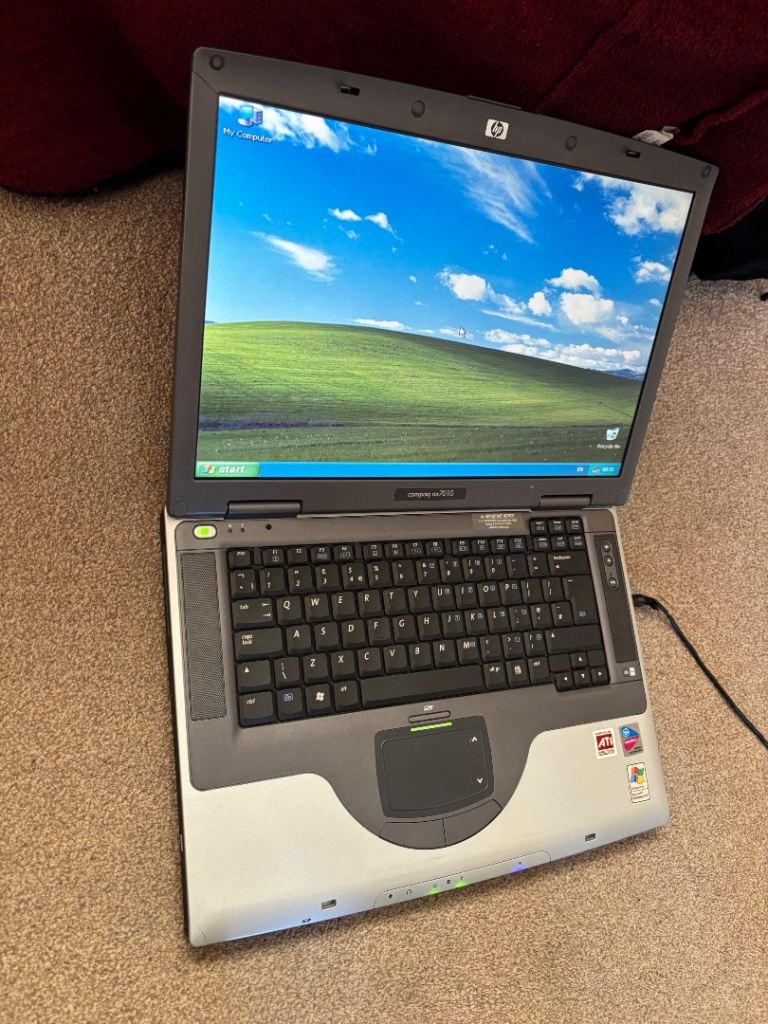 Laptop HP Running Windows XP