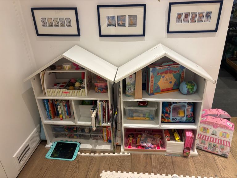 2 Toddler Toy Shelves 