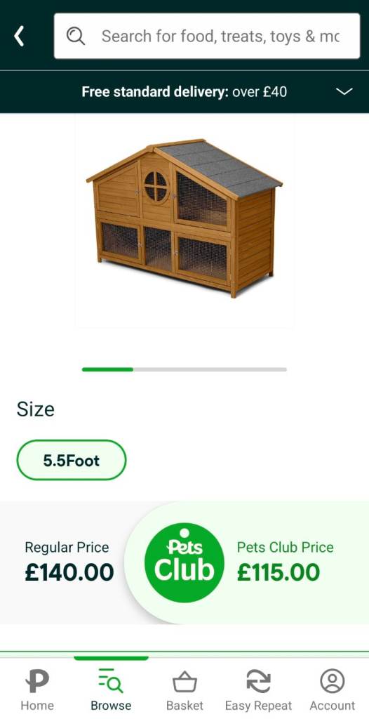 Brand New Double Hutch In Box