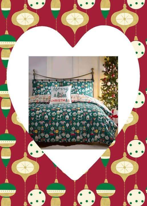 Christmas Ornaments -Bedding