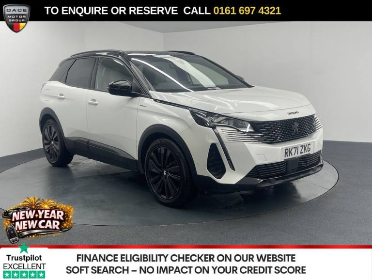 2021 Peugeot 3008 1.6 13.2kWh GT SUV 5dr Petrol Plug-in Hybrid e-EAT Euro 6 (s/s) (225 ps) HATCHB...