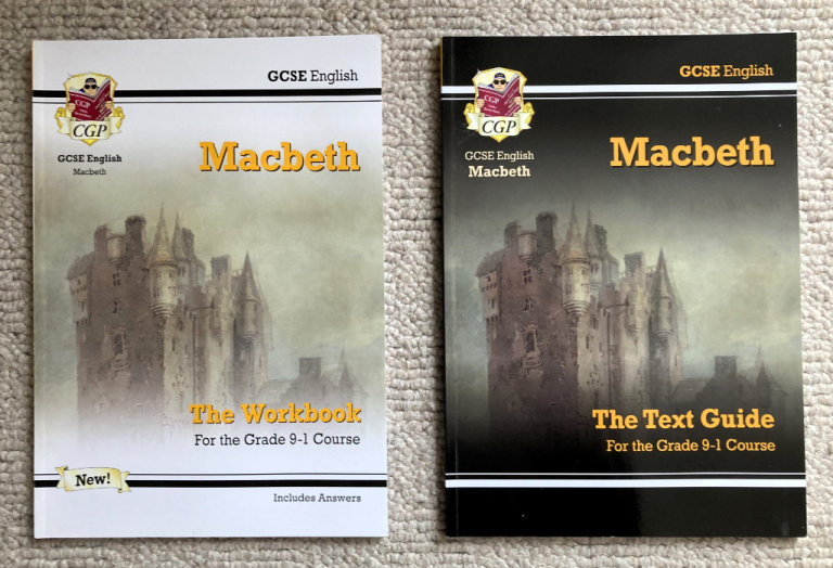 NEW GCSE BOOKS MACBETH ENGLISH LIT CGP WORKBOOK TEXT TUITION SHAKESPEARE SCHOOL EXAM REVISION STUDY