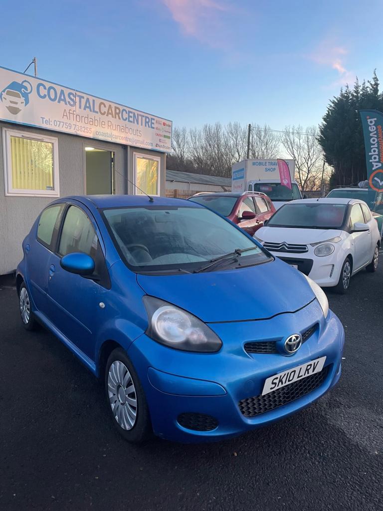 2010 Toyota AYGO 1.0 VVT-i Blue 5dr HATCHBACK Petrol Manual