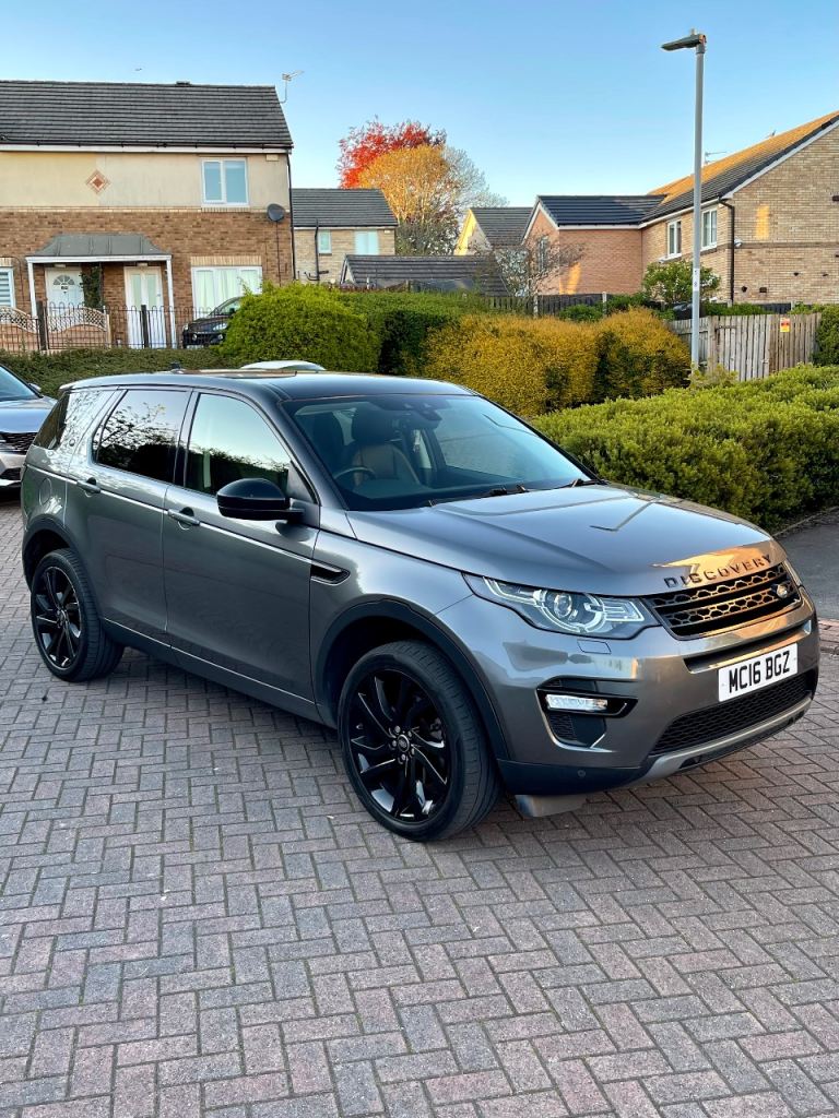 2016 LAND ROVER DISCOVERY SPORT BLACK PACK HSE 2.0 TD4 DIESEL AUTOMATIC 4X4 SUV GREY