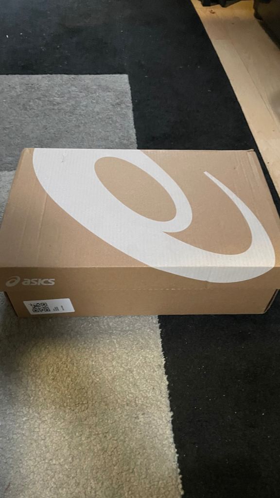 ASICS Trainers – White & Silver, Brand New with Tags