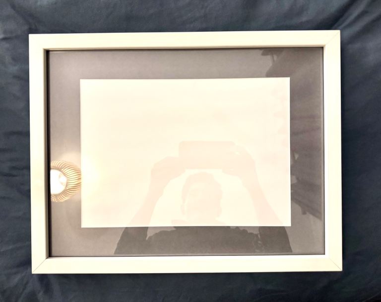 HABITAT THICK WHITE PICTURE FRAME FOR ARTWORK & PRINT