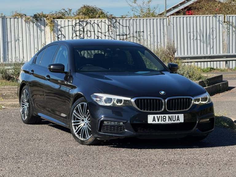 2018 BMW 5 Series 2.0 520d M Sport Saloon 4dr Diesel Auto Euro 6 (s/s) (190 ps) SALOON Diesel Aut...