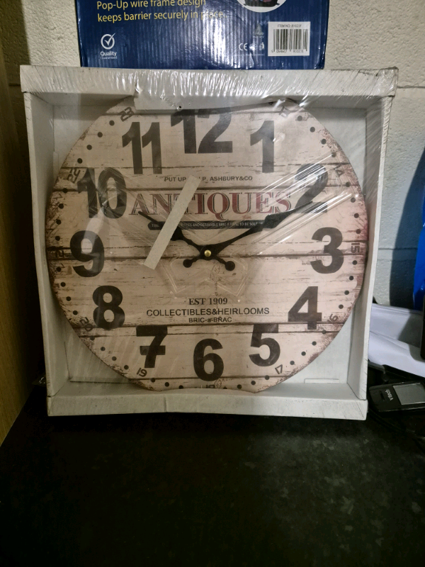 Wall clock  13 inch 
