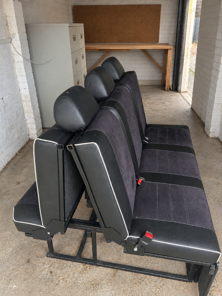 Camper bed. 